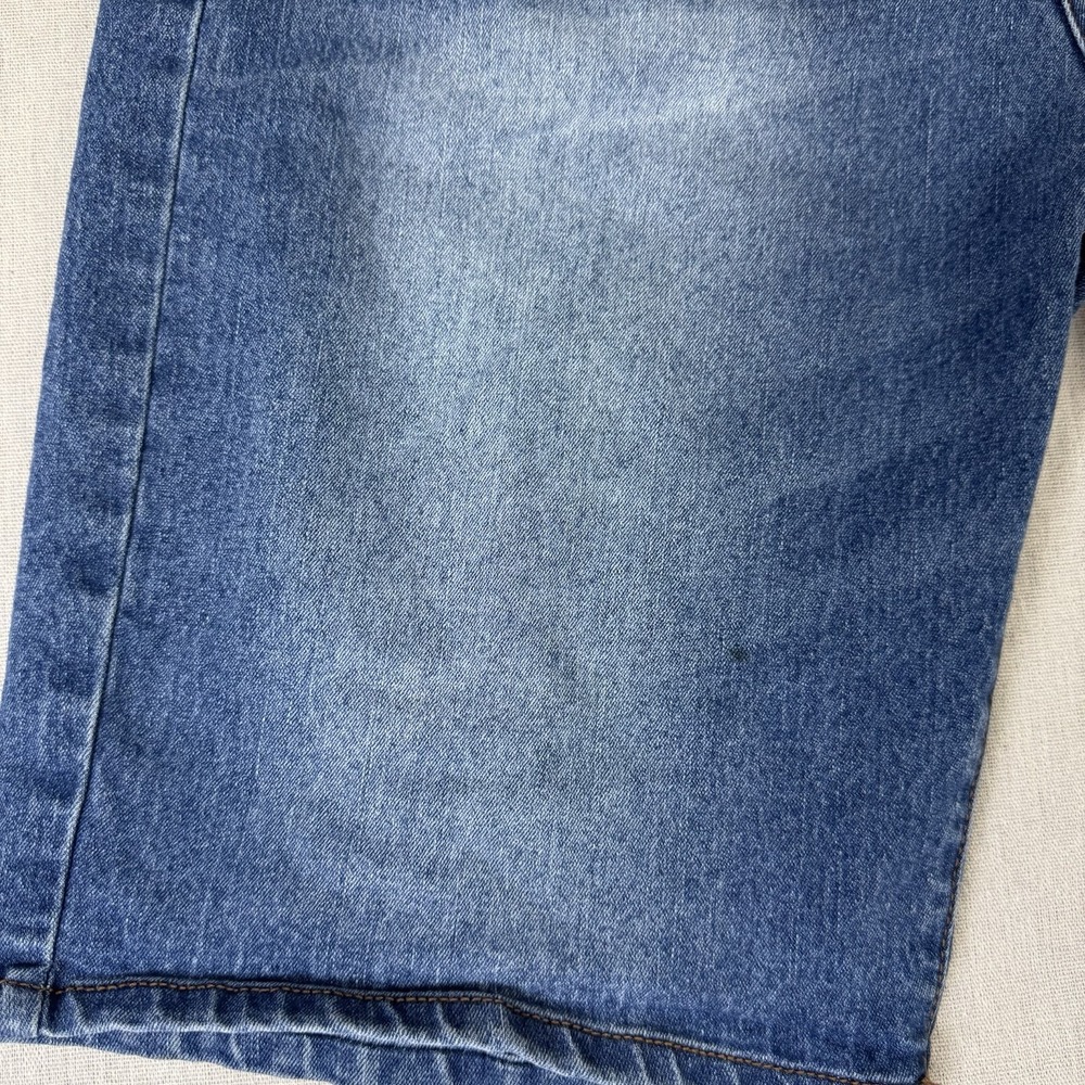 WXYZ MFG Co Men's Drifter Loose Fit Blue Denim Shorts Jorts Size 36x12 - Picture 2 of 10